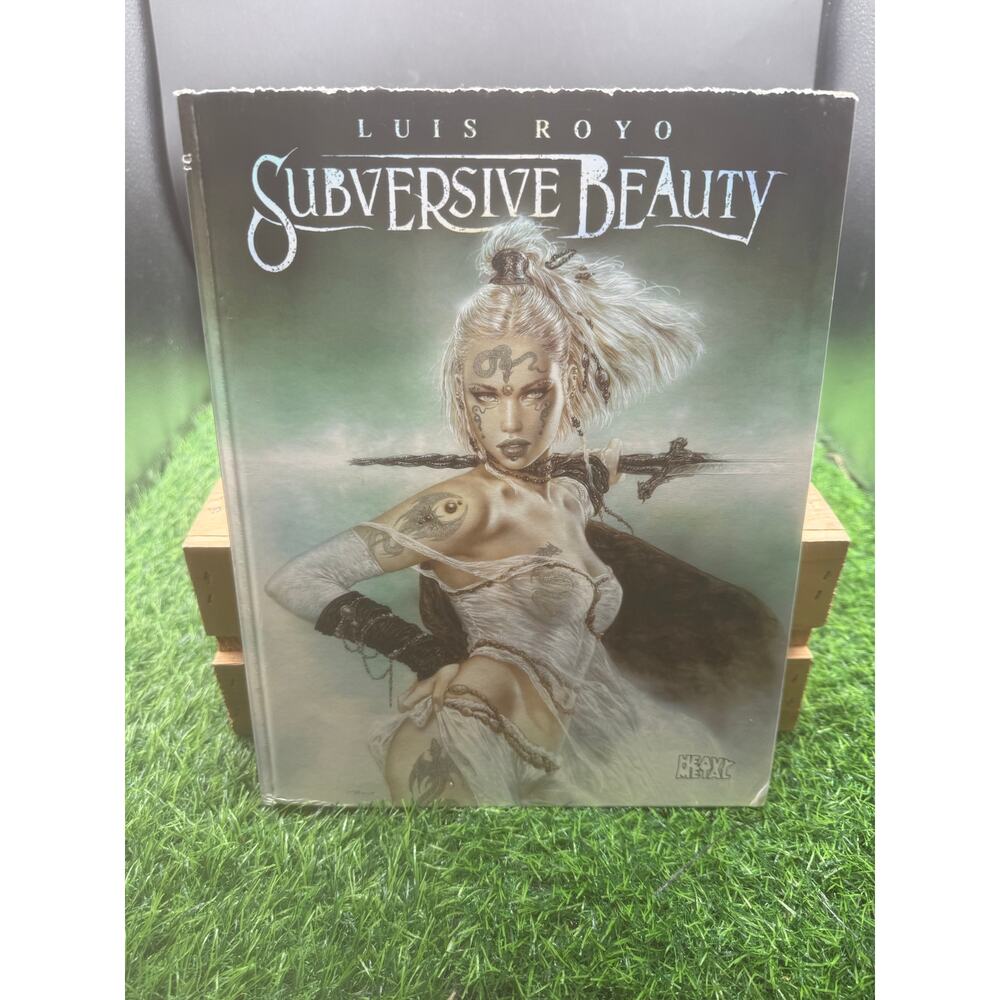 Luis Royo Subversive Beauty Hardcover Art Book Heavy Metal 1st Edition